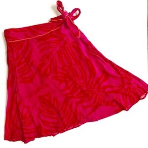 EUC Vintage Free People Faux-Wrap Skirt, Size 4